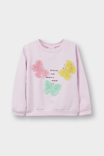 Resim Defacto Kız Bebek Sweat E8922A5/PN96