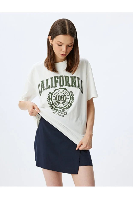 Resim Koton Kadın T-shirt 6SAL10059IK