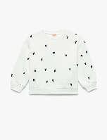 Resim Koton Kız Bebek Sweat 6Wmg10089Ak