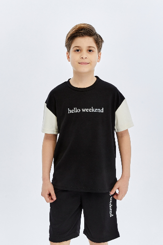 Resim Yenikoza Erkek Çocuk Şort Takım