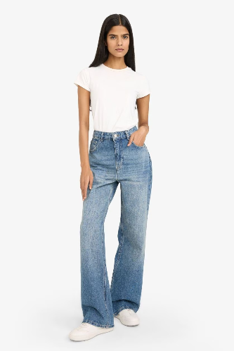 Resim Defacto Kadın Jean Pantolon G8019AX/NM28