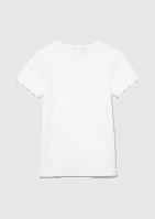 Resim Mavi Basıc Ribana Kız Çocuk T-Shirt M7610260-70057