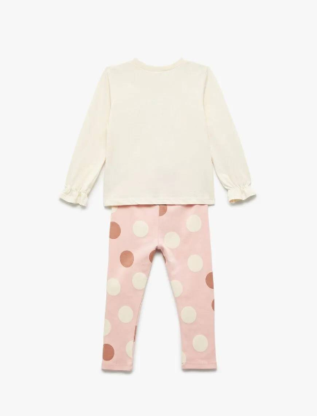 Resim Koton Kız Bebek Sweat Takım 6WMG10121AK