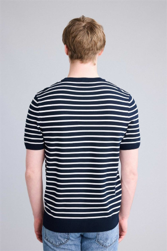 Resim Defacto Erkek T-shirt E3252AX/NV64