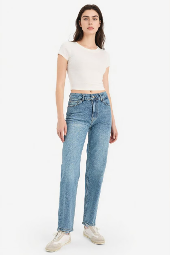 Resim Defacto Kadın Jean Pantolon D8155AX/NM28