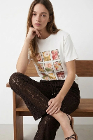 Resim QUZU Kadın T-shirt