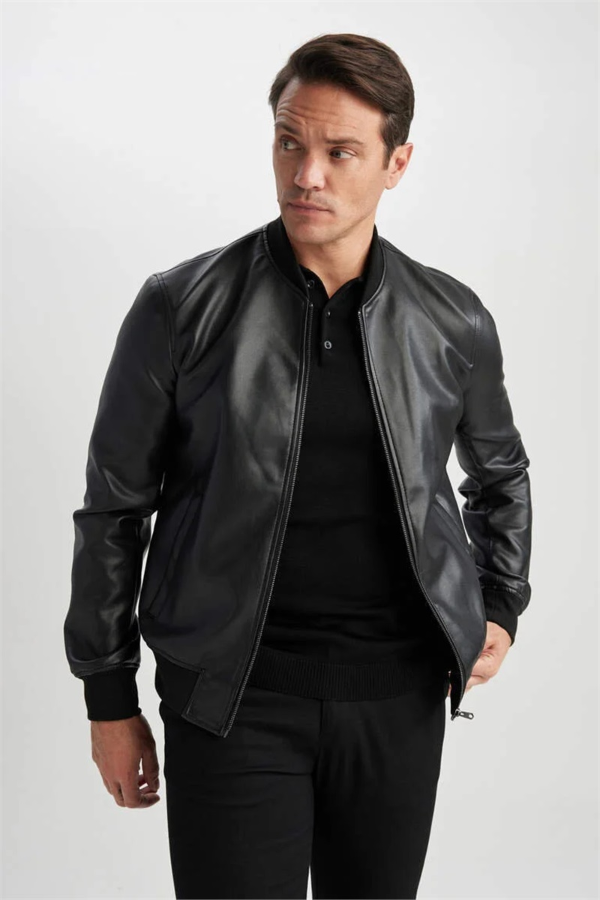 Resim Defacto Erkek  Deri Mont ve Ceket Y5367AZ/BK27