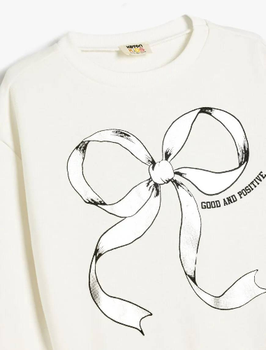 Resim Koton Kız Çocuk Sweat 5SKG10195AK