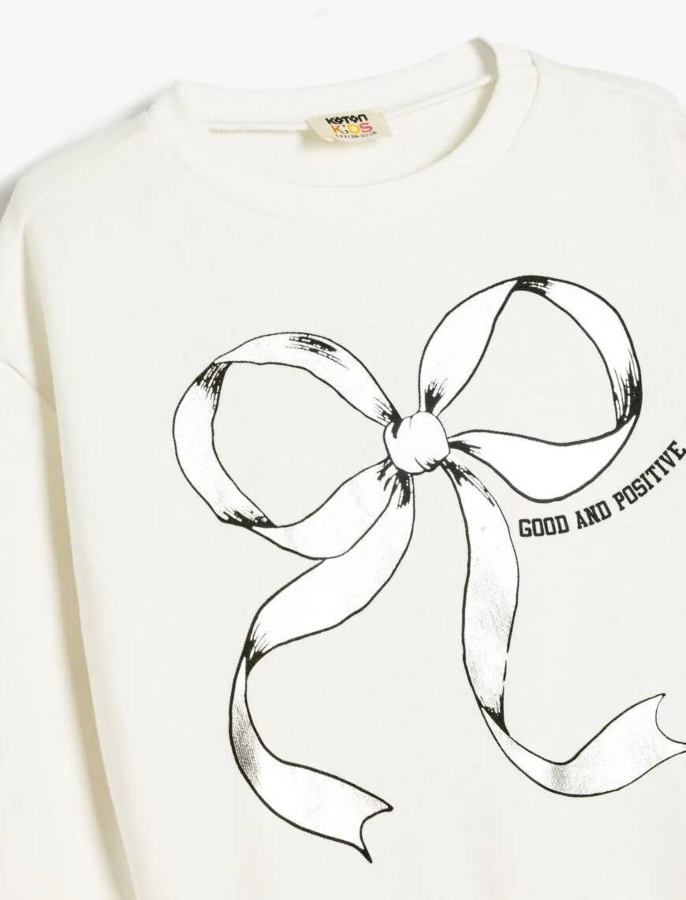 Resim Koton Kız Çocuk Sweat 5SKG10195AK