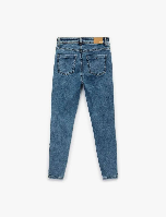 Resim Koton Kadın Jean Pantolon 6Wal40026Md