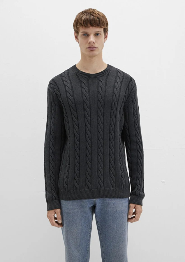 Resim Mavi Erkek Kazak M0710313-70076