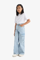 Resim Defacto Kız Çocuk  Jean Pantolon E5878A8/NM63