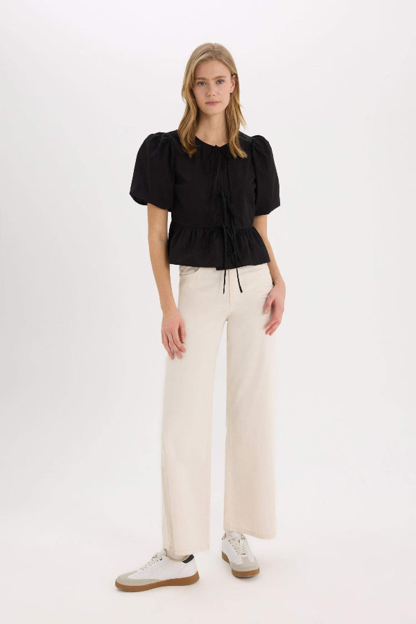 Resim Defacto Kadın  Bluz E2669AX/BK81