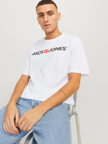 Resim Jack & Jones Jjecorp Logo Tee Ss Crew Neck Noos Erkek T-Shirt 12137126