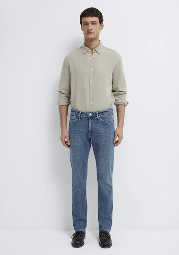 Resim Mavi Jake Erkek Jean Pantolon M00422A1728