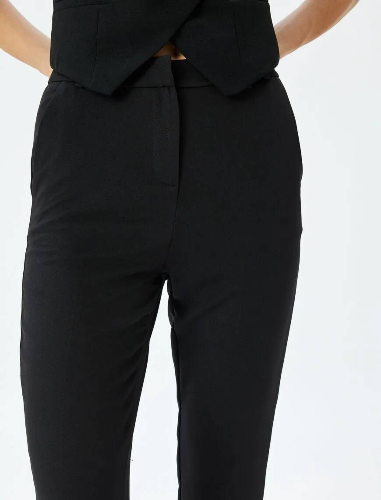 Resim Koton Kadın Kanvas Pantolon 5SAK40015UW