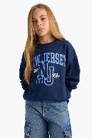 Resim Defacto Kız Çocuk  Sweat E8894A8/NV241