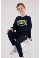 Resim U.S. Polo Assn Kids Erkek Çocuk Sweat Takım US2219-G