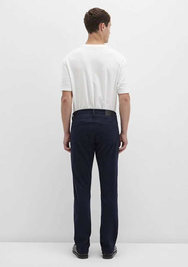 Resim Mavi Marcus Dark Erkek Kanvas Pantolon M0035190674