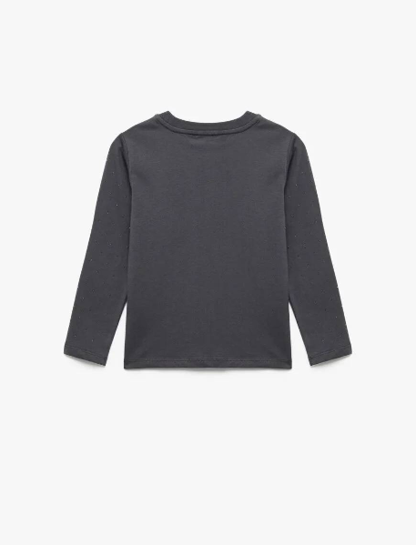 Resim Koton Kız Çocuk Sweat 6Wkg10185Ak