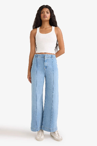 Resim Defacto Kadın Jean Pantolon F5537AX/NM85