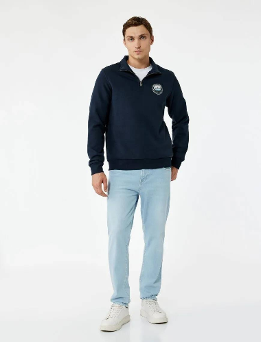 Resim Koton Erkek Sweat 6Wam70036Mk