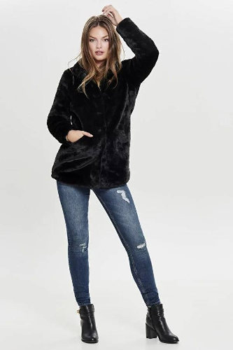Resim Only Onlvıda Faux Fur Coat Otw Kaban 15164600
