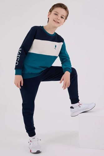 Resim U.S. Polo Assn Kids Erkek Çocuk Eşofman Takım US2224-4