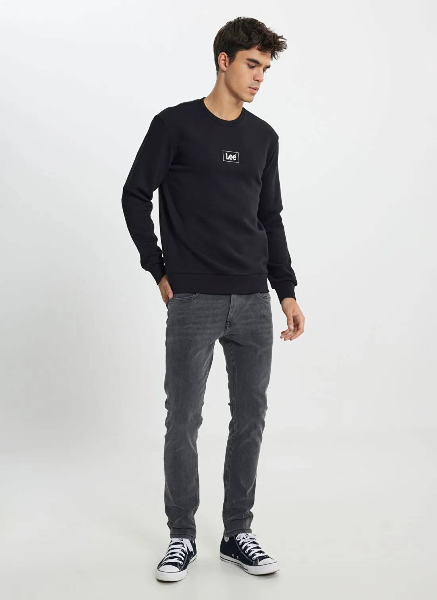 Resim Lee Mid Logo Erkek Sweat L212299Xvd