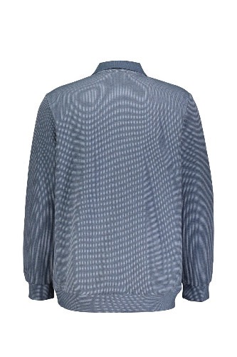 Resim Süvari Polo Yaka V Patlı Erkek Sweat SW2013700021