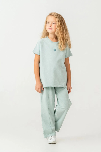 Resim U.S. Polo Assn Kids Kız Çocuk Pijama Takım Us2529-G