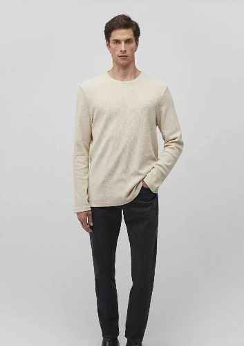 Resim Mavi Uzun Kol Erkek Sweat M0611925-70072