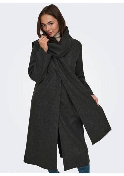 Resim Only Onlelba Life Scarf Jacket Cc Otw Kadın Kaban 15348931