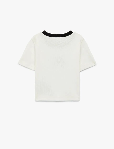 Resim Koton Kız Çocuk T-shirt 6SKG10111AK