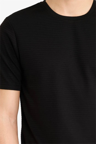 Resim Defacto Erkek T-shirt M6608AZ/BK81