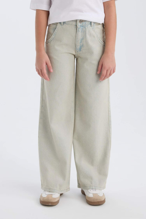 Resim Defacto Kız Çocuk  Jean Pantolon D9128A8/NM39