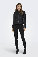 Resim Only Onlbandit Faux Leather Biker Otw Noos Kadın Deri Mont ve Ceket 15081400