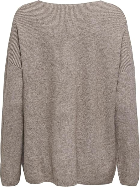 Resim Only Onlibi Ls Rib Loose V-Neck Cc Knt Kadın Kazak 15351121