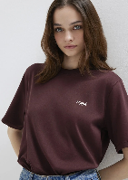 Resim Mavi Kadın T-shirt M1613804-70223