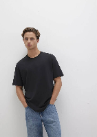 Resim Mavi Erkek T-shirt M066249-900