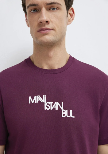 Resim Mavi Erkek T-shirt M0612274-70670