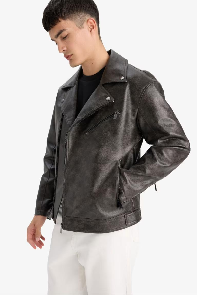 Resim Defacto Erkek  Deri Mont ve Ceket F0151AX/BN339