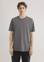 Resim Mavi Kısa Kol Erkek T-Shirt M066249-86569