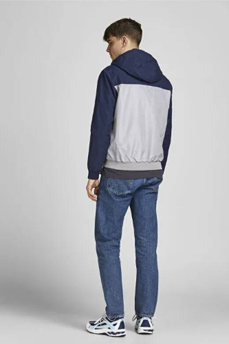 Resim Jack & Jones Jjerush Hood Bomber Noos Erkek Mont 12200208