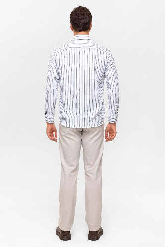 Resim GM2025300046 Armürlü Regular Uzun Kol Erkek Gömlek