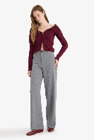 Resim Defacto Kadın Kanvas Pantolon F6214AX/GR394