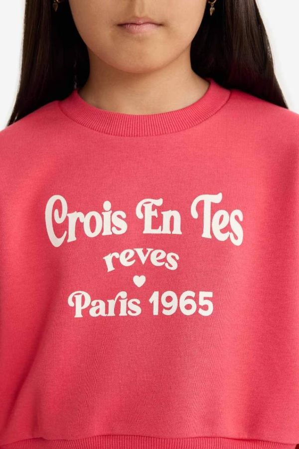 Resim Defacto Kız Çocuk  Sweat Takım F2727A8/RD351