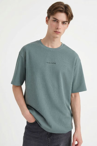 Resim Defacto Erkek T-shirt D5871AX/GN1083