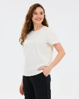 Resim Skechers  W Essential Crewneck Kadın T-shirt S2510029-3855