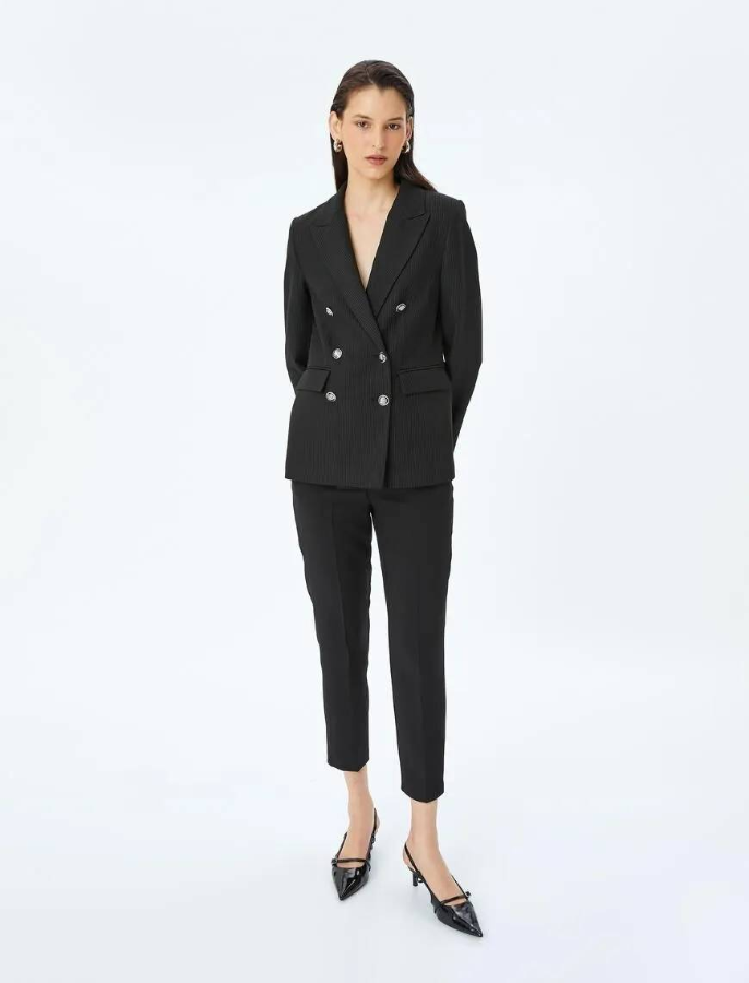 Resim Koton Kadın Kanvas Pantolon 5SAK40026UW